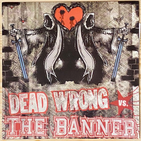 USED: Dead Wrong (2) Vs. The Banner - Dead Wrong Vs. The Banner (7") - State of Mind Recordings, War Machine Records