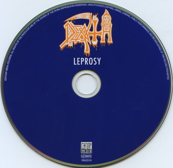 Buy Death : Leprosy (CD, Album, Dlx, Ltd, RE, RM, Dig) Used