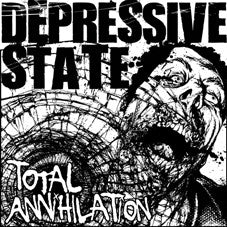 USED: Depressive State - Total Annihilation (7") - Used - Used