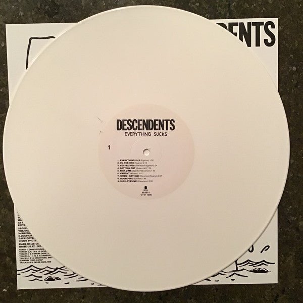 USED: Descendents - Everything Sucks (LP, Album, Ltd, RP, Whi) - Epitaph