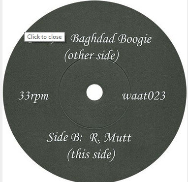 USED: Designer Babies - Baghdad Boogie (7", Single) - Used - Used