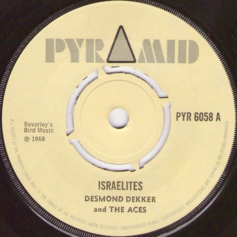USED: Desmond Dekker And The Aces* - Israelites (7", Single, 4-P) - Used - Used