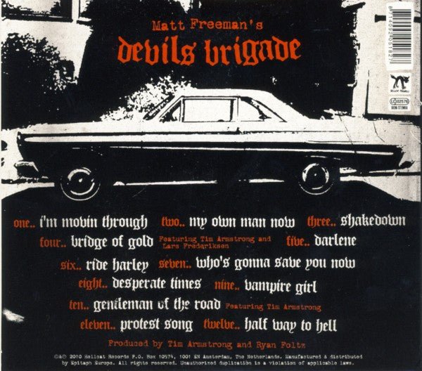 USED: Devils Brigade - Devils Brigade (CD, Album) - Used - Used