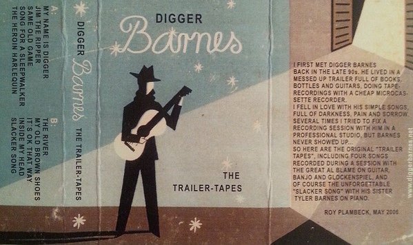 USED: Digger Barnes - The Trailer-Tapes (Cass) - Used - Used