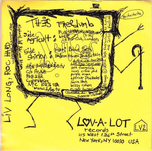 USED: Dufus - This Freedumb (7", Single) - Luv-a-Lot Records
