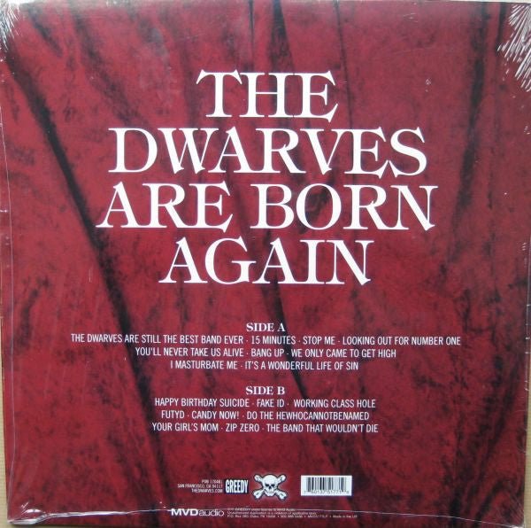USED: Dwarves - The Dwarves Are Born Again (LP, Album + DVD-V) - Used - Used