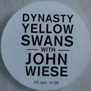 USED: Dynasty Yellow Swans* With John Wiese - Basement Ghost / Castle EVP (7" + CDr, Comp) - Used - Used