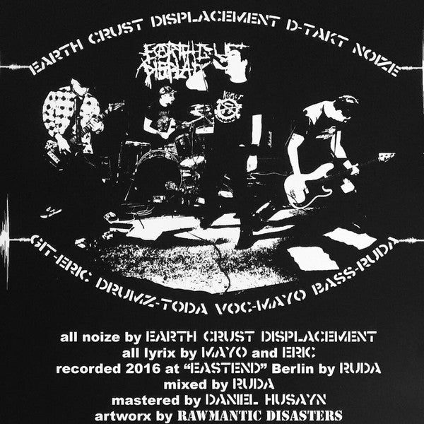 USED: Earth Crust Displacement - D-Takt Noize (12") - Rødel Records