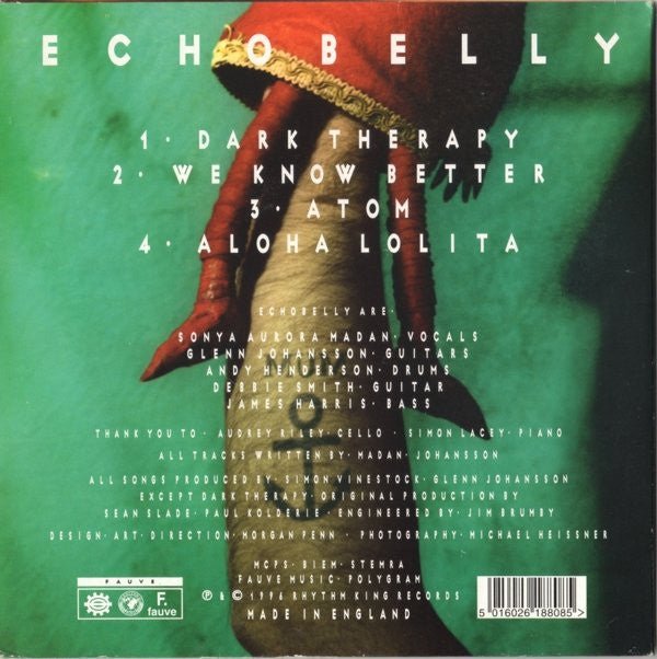 USED: Echobelly - Dark Therapy (7", Single, Blu) - Used - Used