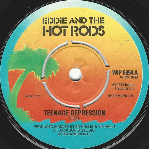 USED: Eddie And The Hot Rods - Teenage Depression (7", Single, Com) - Used - Used