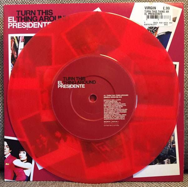 USED: El Presidente - Turn This Thing Around (7", Single, Red) - Used - Used