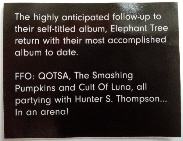 USED: Elephant Tree - Habits (LP, Album, Ora) - Used - Used