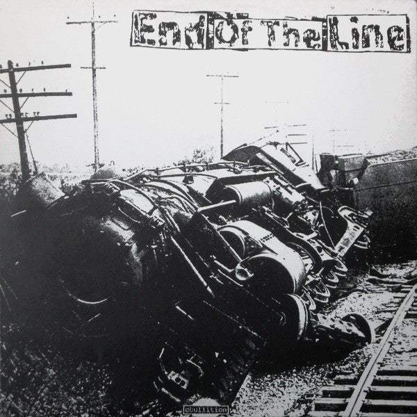 USED: End Of The Line - End Of The Line (LP, Gre) - Ebullition Records (2)