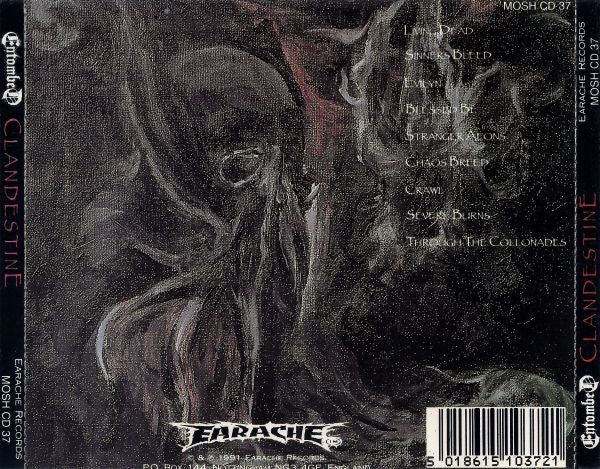 USED: Entombed - Clandestine (CD, Album) - Used - Used