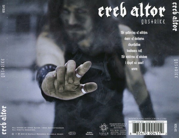 USED: Ereb Altor - Gastrike (CD, Album) - Used - Used