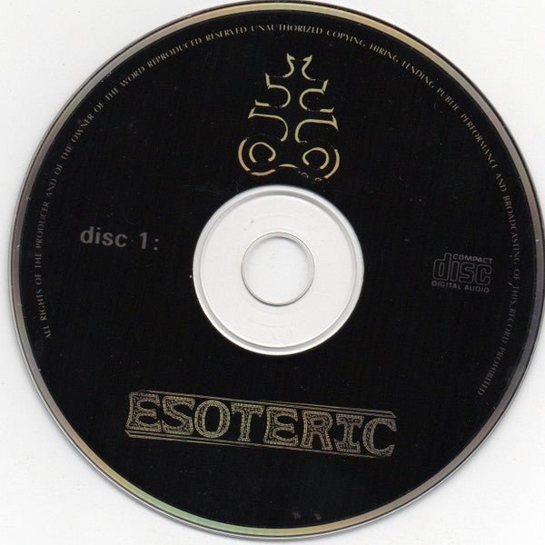 USED: Esoteric - Epistemological Despondency (2xCD, Album) - Used - Used