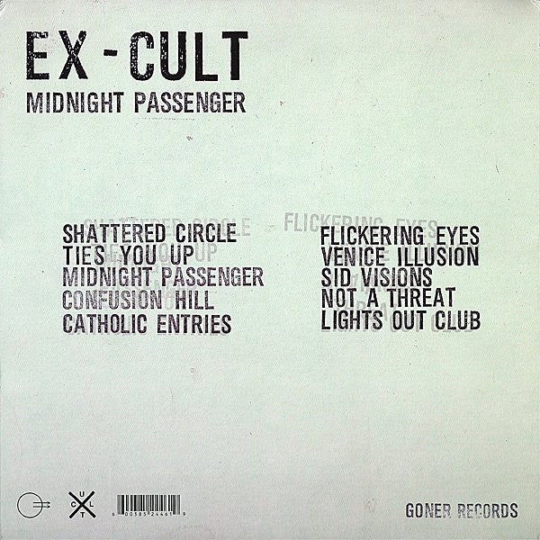 USED: Ex-Cult - Midnight Passenger (LP, Album) - Used - Used