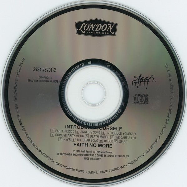 USED: Faith No More - Introduce Yourself (CD, Album, RE) - Used - Used