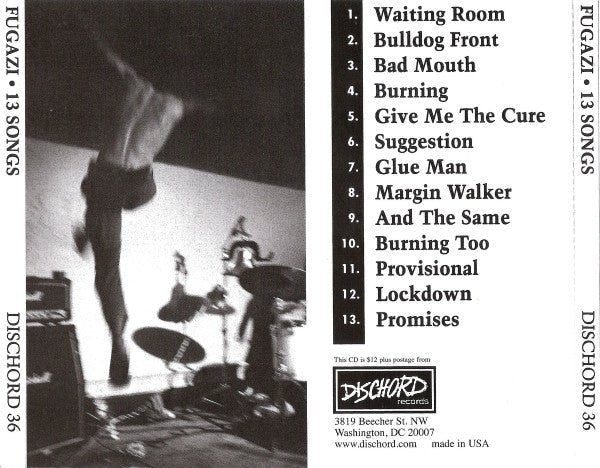 USED: Fugazi - 13 Songs (CD, Comp, RE, RM, CIN) - Used - Used