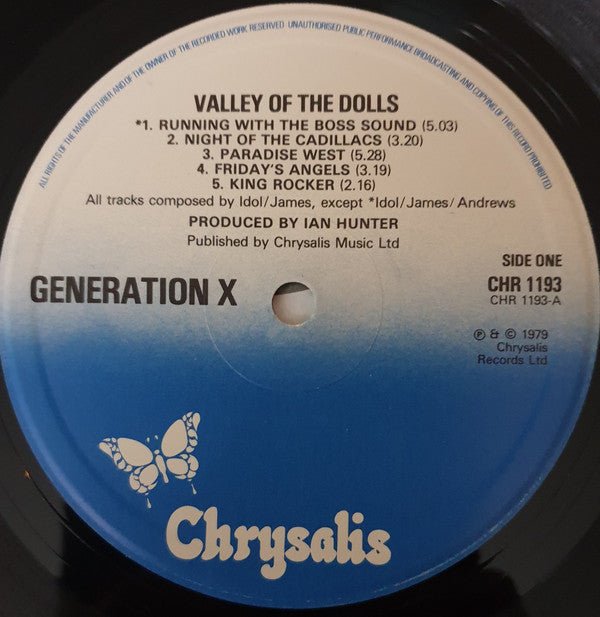 USED: Generation X (4) - Valley Of The Dolls (LP, Album) - Used - Used