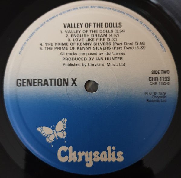 USED: Generation X (4) - Valley Of The Dolls (LP, Album) - Used - Used