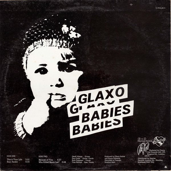 USED: Glaxo Babies - This Is Your Life (12") - Heartbeat Records,Heartbeat Records