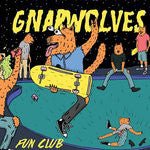 USED: Gnarwolves - Fun Club (2x7", EP, Ltd, Bla) - Dog Knights Productions