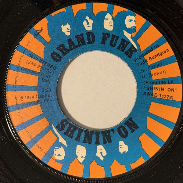 USED: Grand Funk* - Shinin' On (7", Single) - Used - Used
