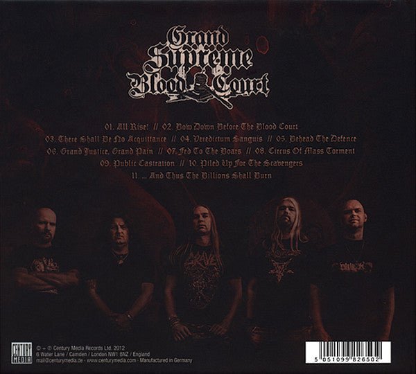 USED: Grand Supreme Blood Court - Bow Down Before The Blood Court (CD, Album, Ltd, Dig) - Used - Used