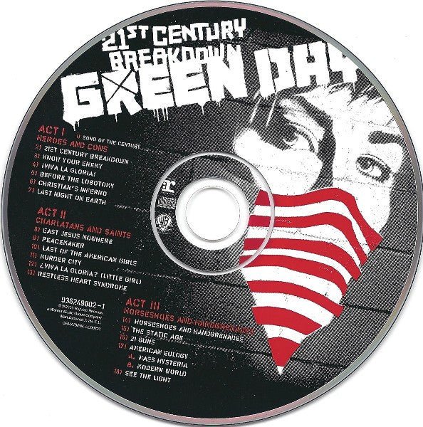 USED: Green Day - 21st Century Breakdown (CD, Album) - Used - Used