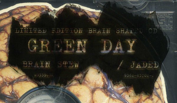 USED: Green Day - Brain Stew / Jaded (CD, Shape, Single, Ltd) - Used - Used