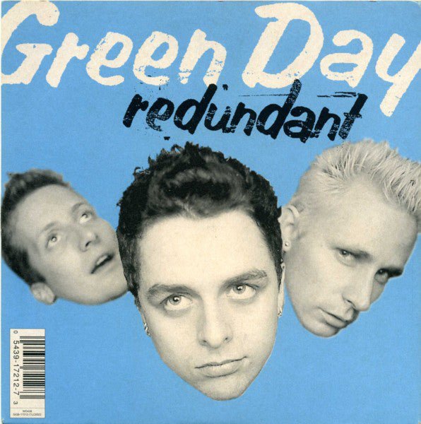 USED: Green Day - Redundant (7", Single) - Reprise Records, Reprise Records