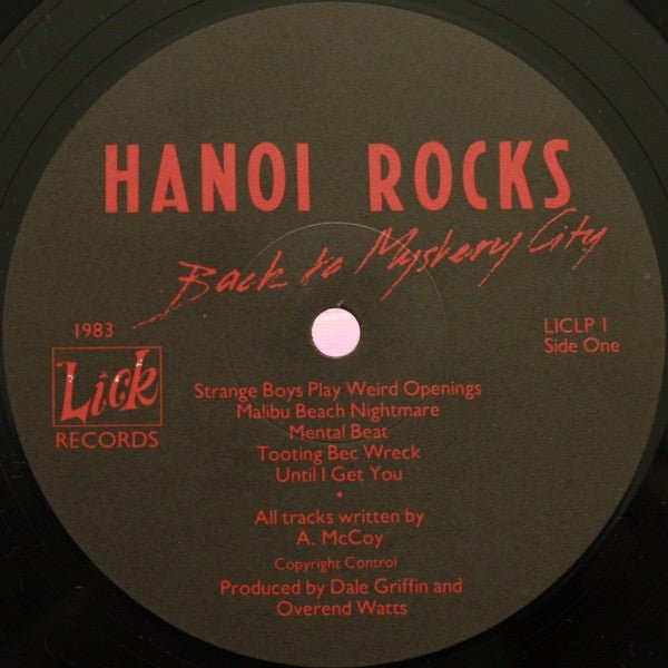 USED: Hanoi Rocks - Back To Mystery City (LP, Album) - Used - Used