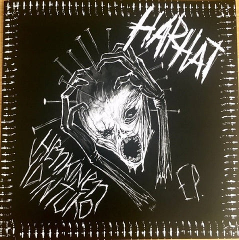 USED: Harhat - Henkinen Ydintuho EP (7", EP) - Imminent Destruction Records, Psychedelica Records