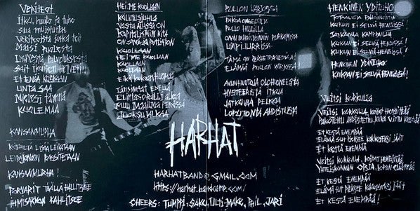 USED: Harhat - Henkinen Ydintuho EP (7", EP) - Used - Used