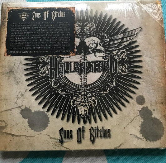 USED: Hellbastard - Sons Of Bitches (CD, EP, Ltd) - Used - Used