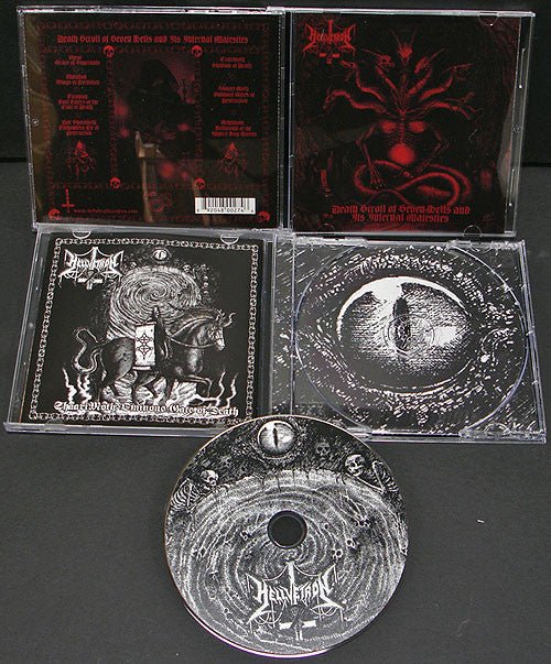 USED: Hellvetron - Death Scroll Of Seven Hells And Its Infernal Majesties (CD, Album) - Used - Used