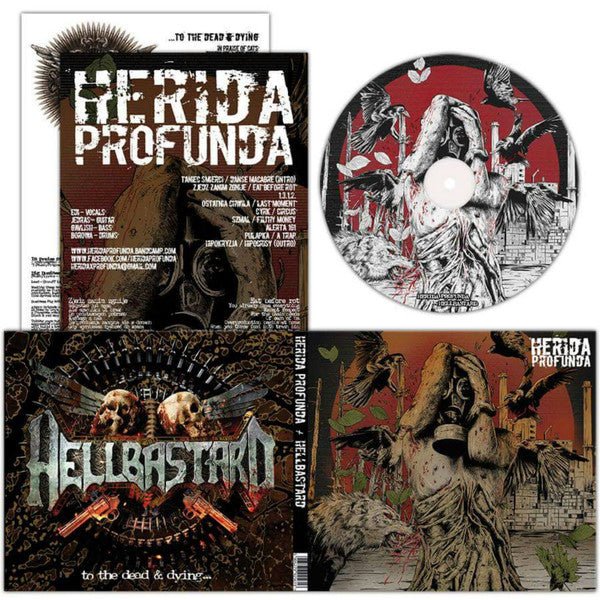 USED: Herida Profunda / Hellbastard - Herida Profunda / Hellbastard (CD, Album) - Used - Used