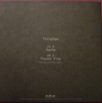 USED: Hierophant - Inganno (7", Single, Ltd, Gra) - Used - Used