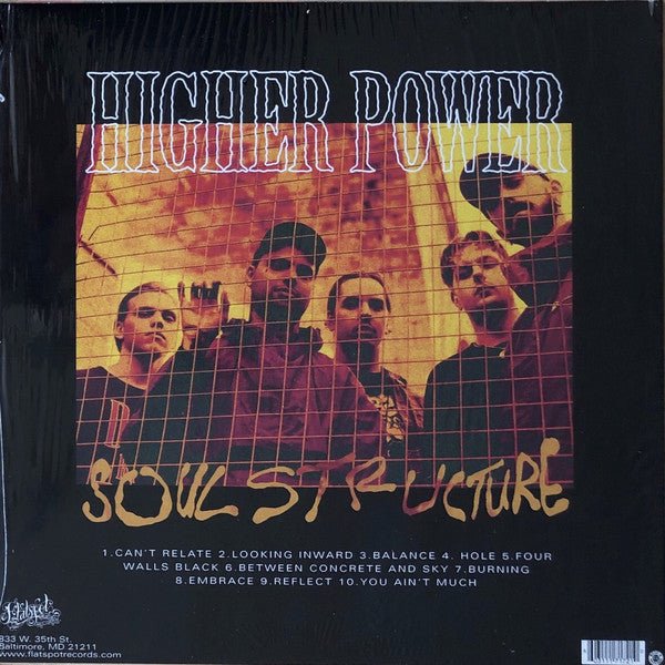 USED: Higher Power (3) - Soul Structure (LP, Album, Pin) - Flatspot Records