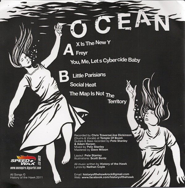 USED: History Of The Hawk - Ocean (7", EP, Blu) - Used - Used