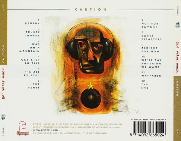 USED: Hot Water Music - Caution (CD, Album) - Used - Used