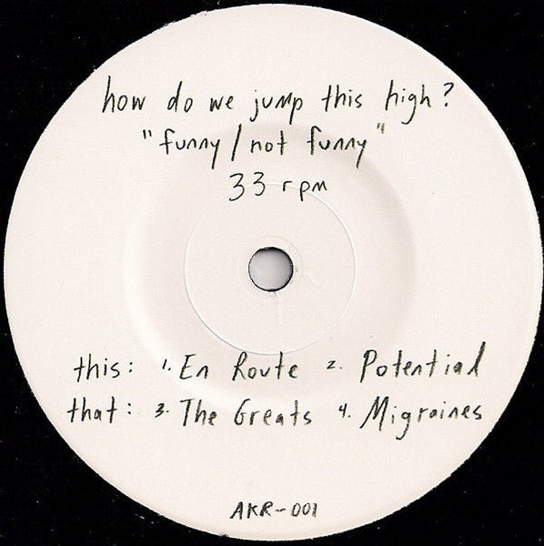 USED: How Do We Jump This High? - Funny / Not Funny (7") - Used - Used