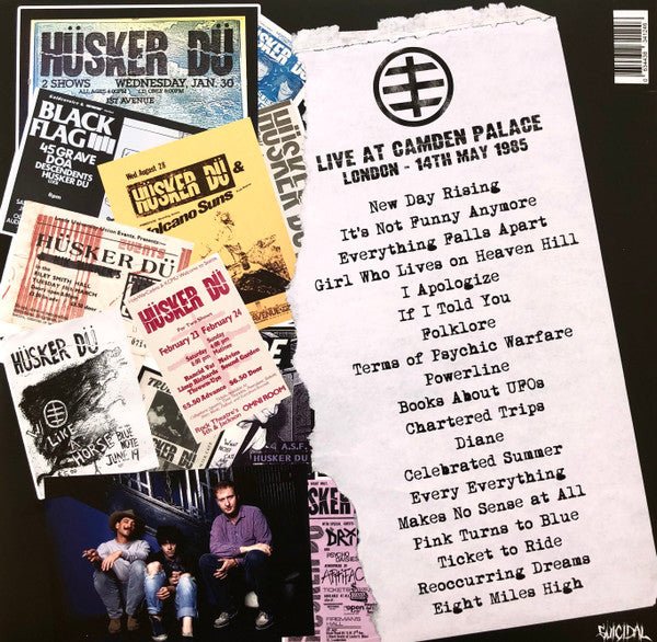 USED: Hüsker Dü - Live At Camden Palace (LP, Unofficial) - Used - Used