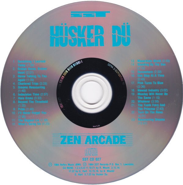 USED: Hüsker Dü - Zen Arcade (CD, Album, RP) - Used - Used