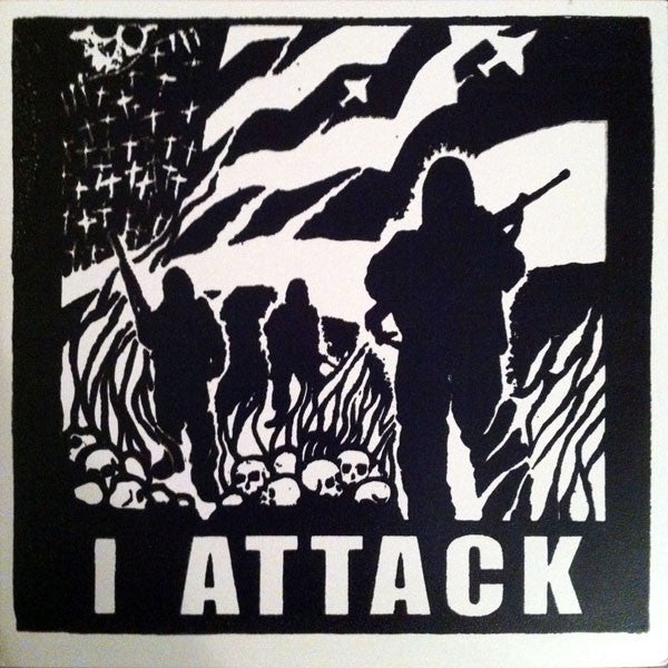 USED: I Attack - I Attack (LP, Album, Clo) - A Wrench In The Gears