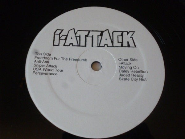 USED: I Attack - I Attack (LP, Album, Clo) - A Wrench In The Gears