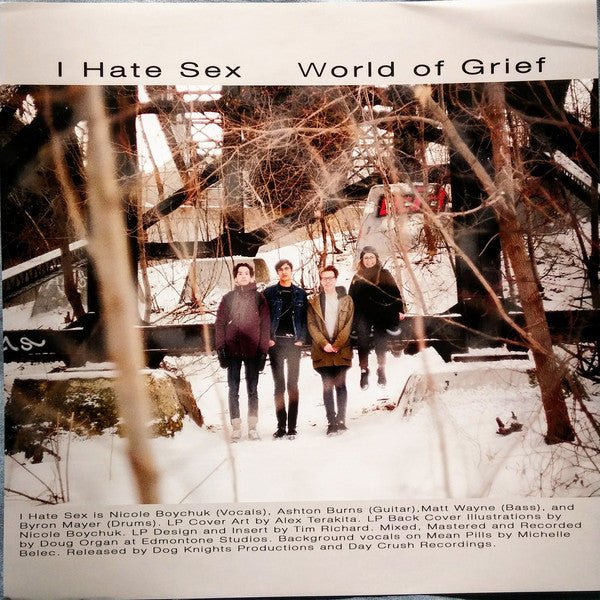 USED: I Hate Sex - World Of Grief (12", Album, Ora) - Used - Used