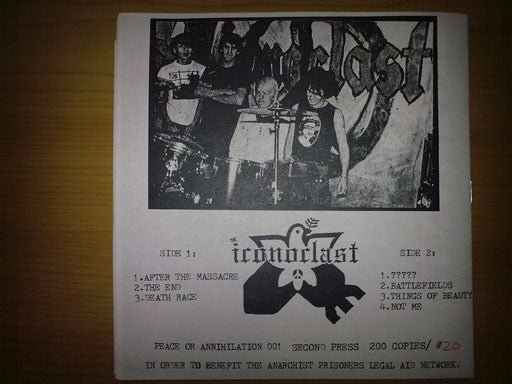 USED: Iconoclast - 1983 (7", RE, RP, Unofficial) - Used - Used