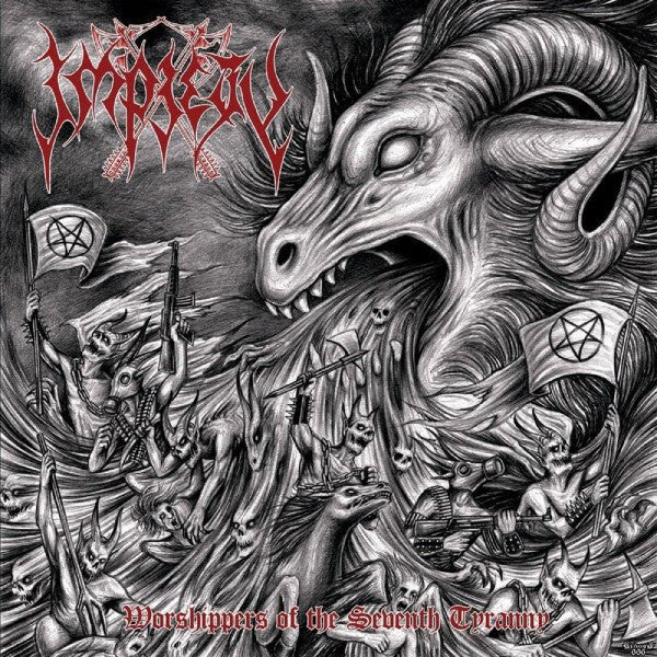 USED: Impiety - Worshippers Of The Seventh Tyranny (CD, Album) - Used - Used